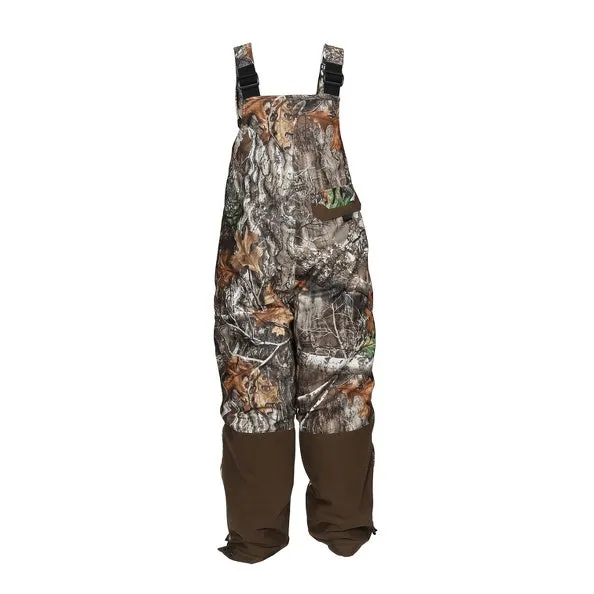 607115 Kid's Junior ProHunter Waterproof Insulated Bibs in Realtree Edge by Rocky