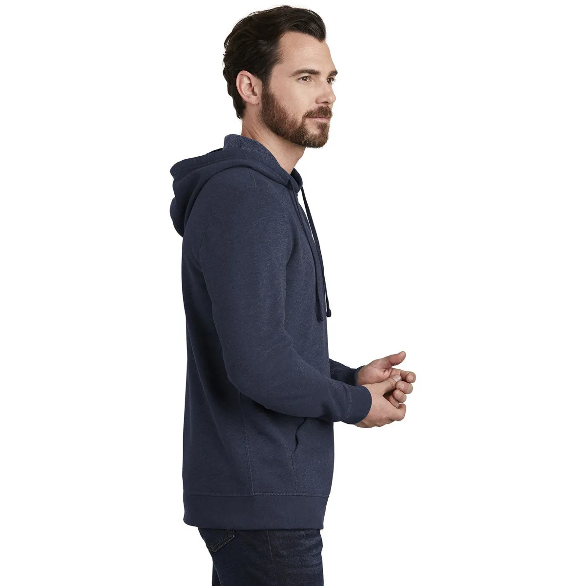 Alternative Men's Heather Twilight Rider Blended Fleece Pullover Hoodie