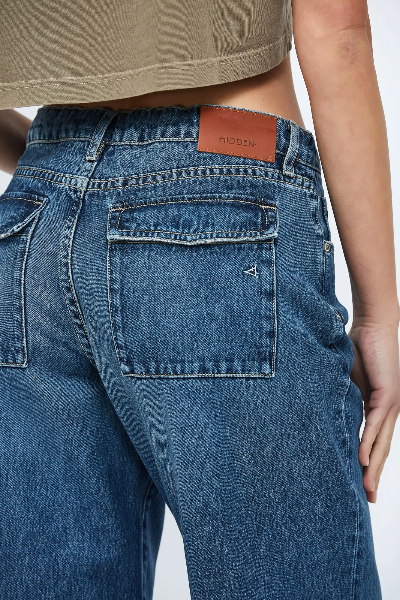 [Alyx] Dark Wash Low Slung 33" Inseam Baggy Jean