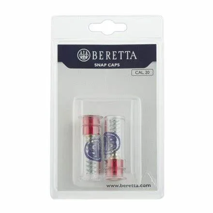 Beretta Snap Cap Plastic 20ga Pair