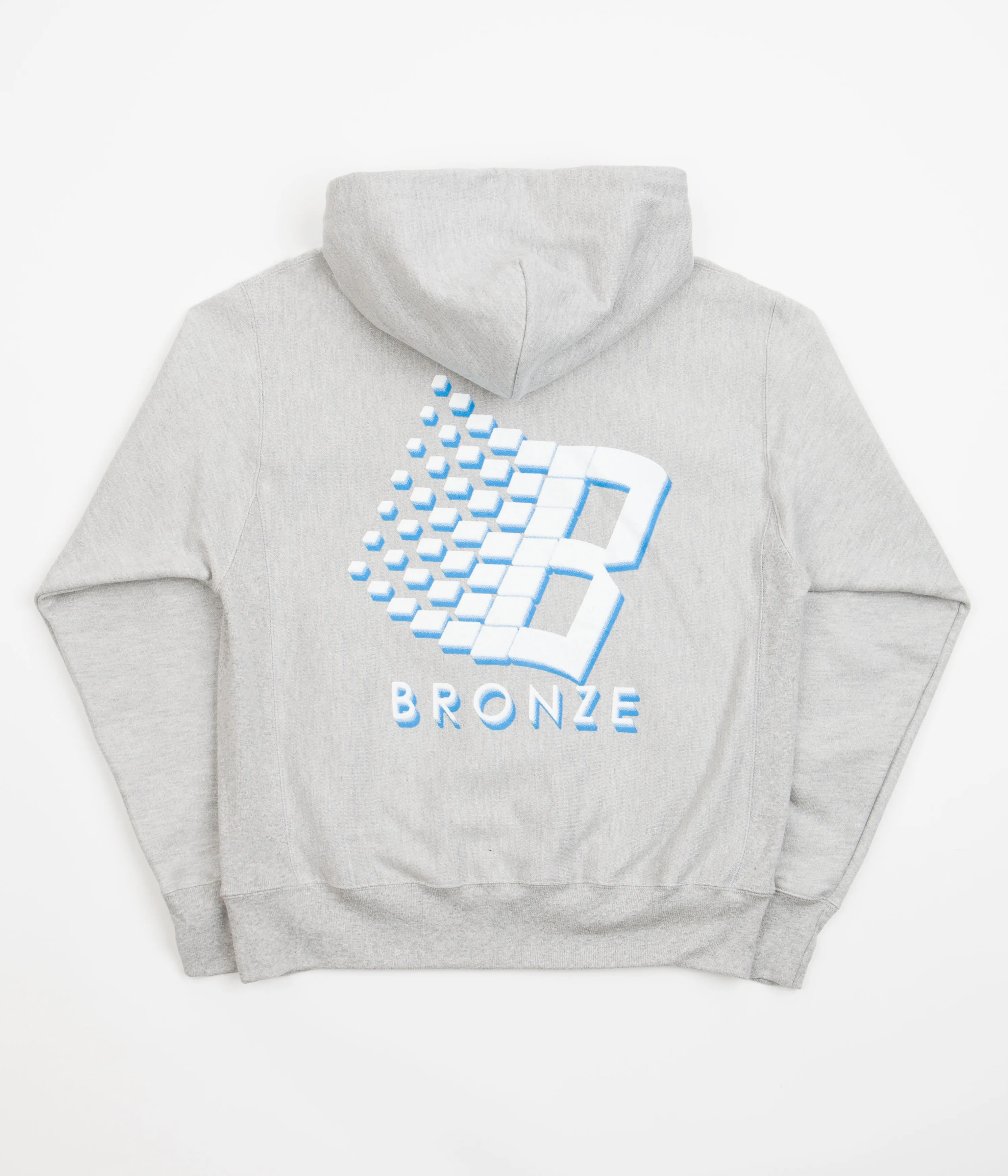 Bronze 56K B Logo Hoodie - Oxford Grey