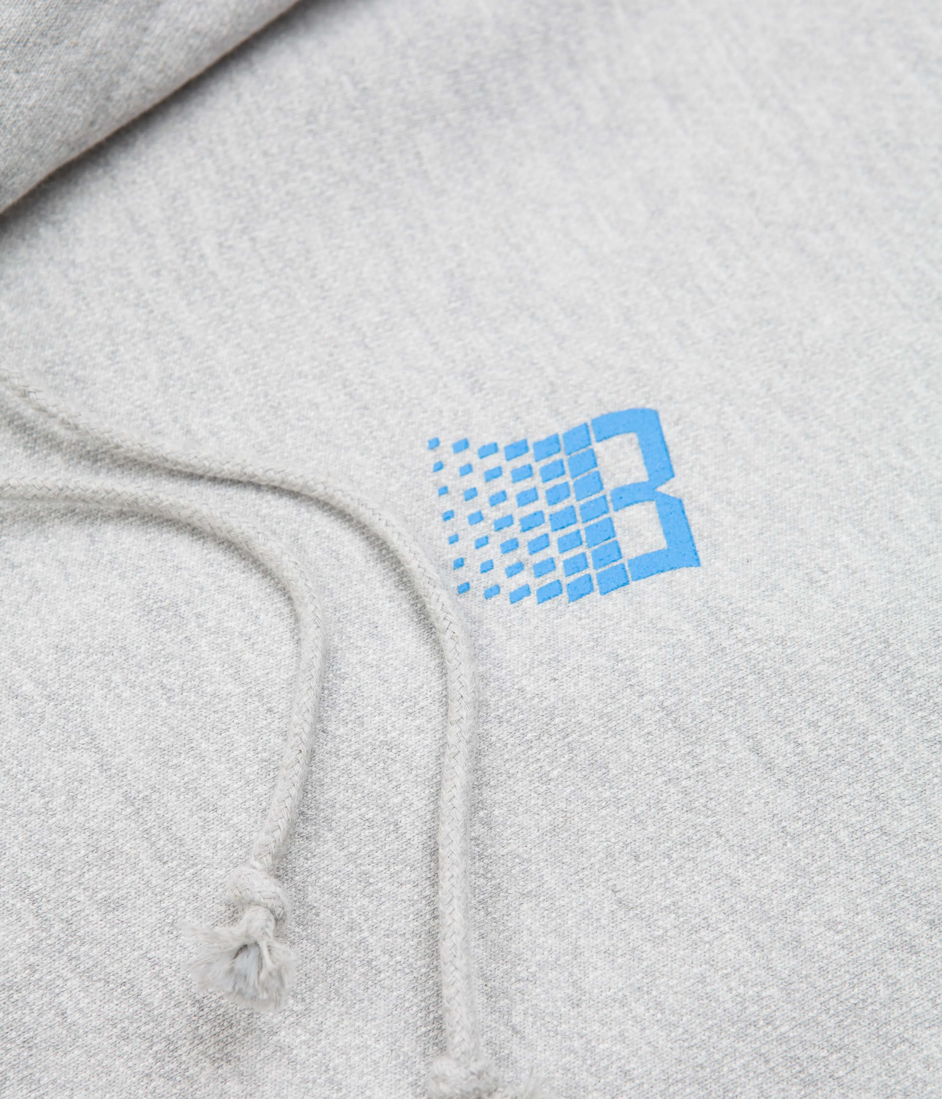 Bronze 56K B Logo Hoodie - Oxford Grey
