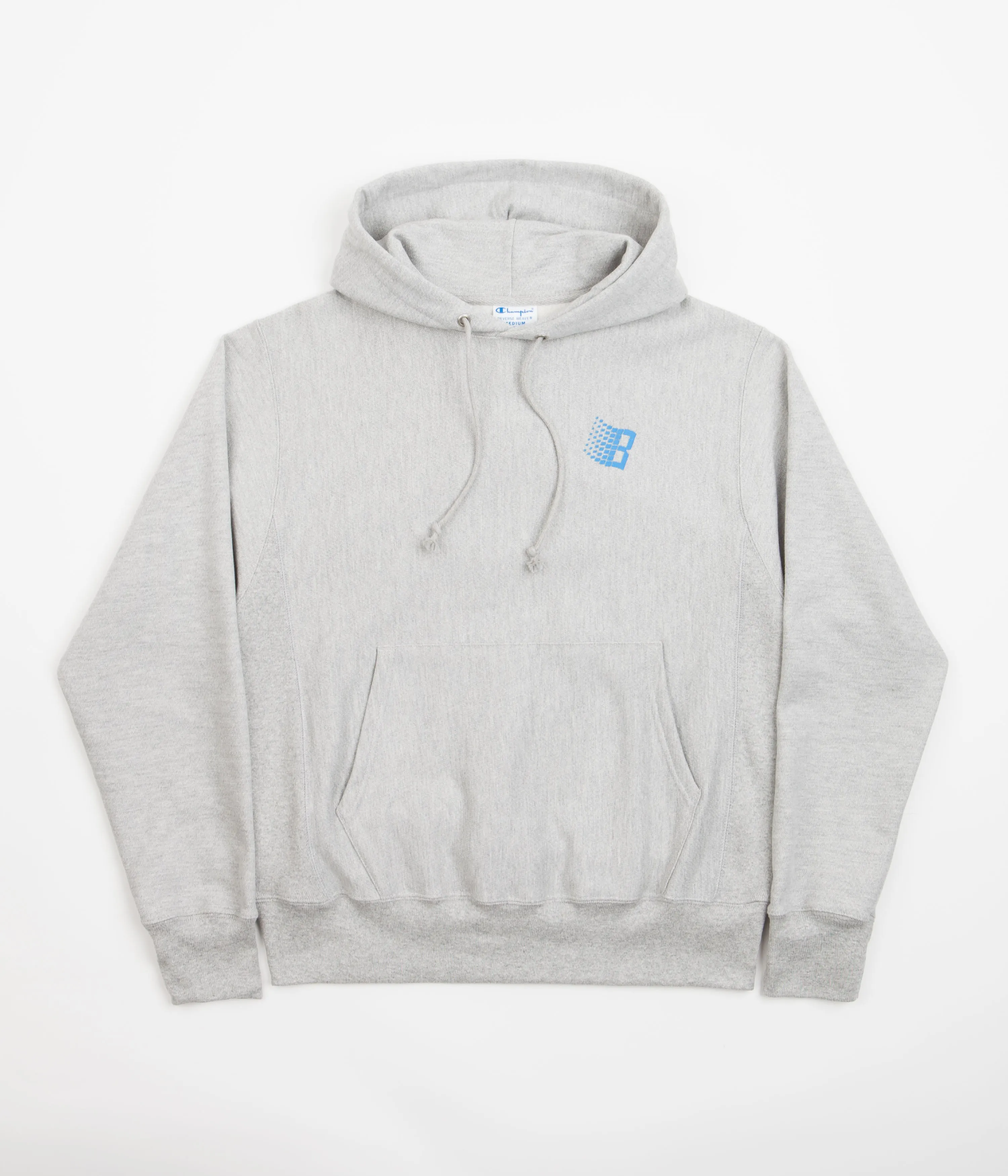 Bronze 56K B Logo Hoodie - Oxford Grey