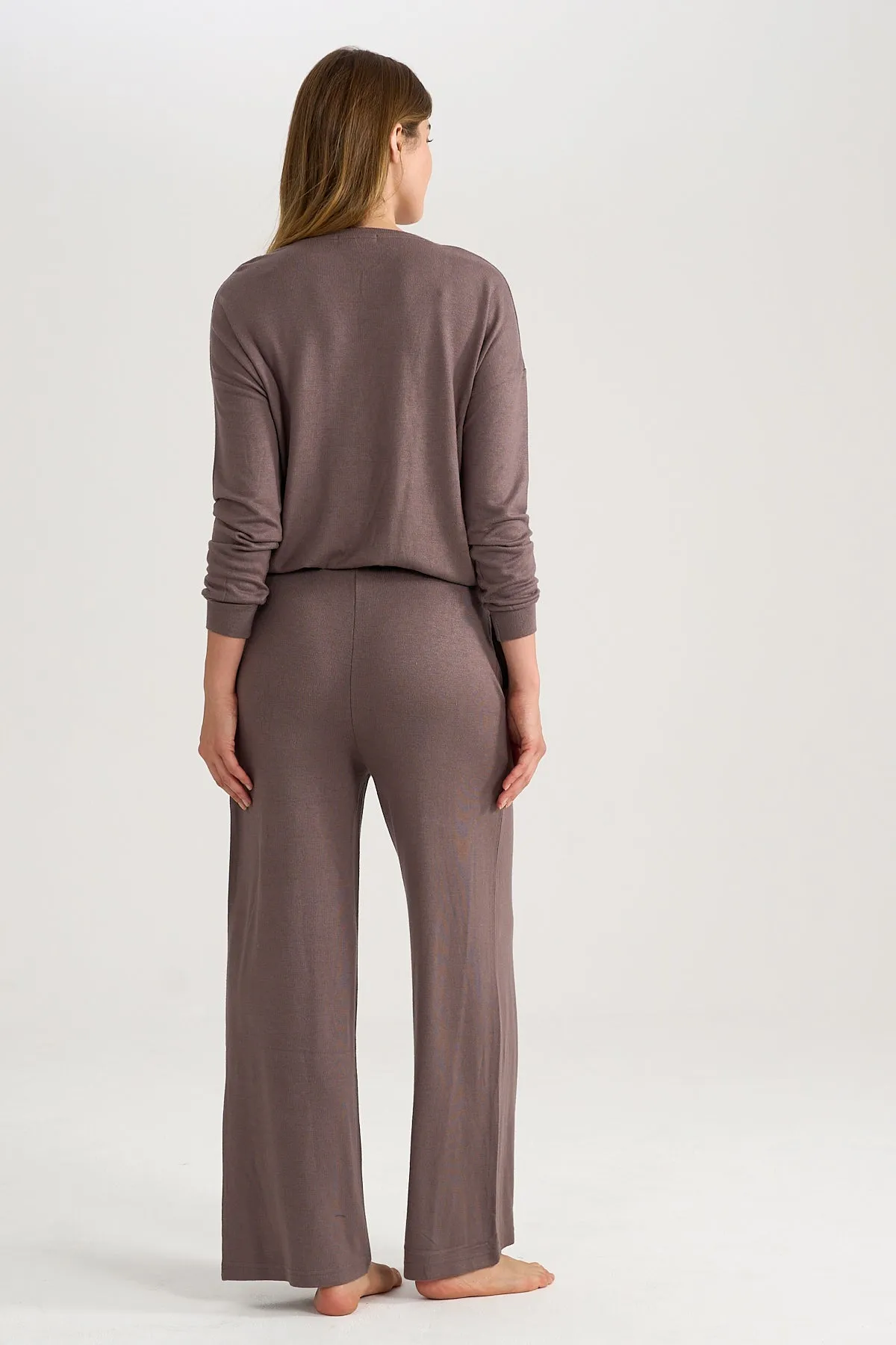 Brown knit Shirt
