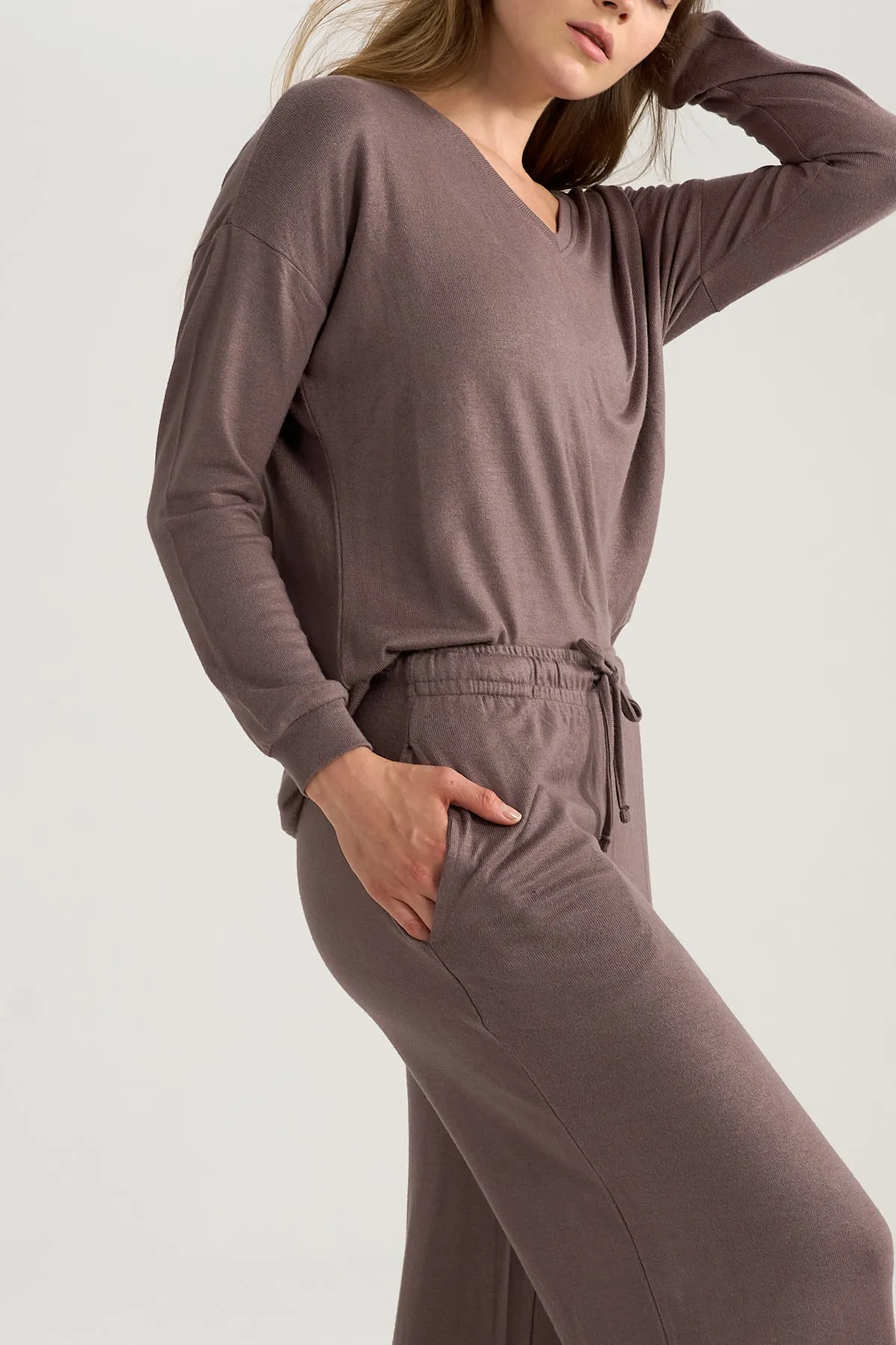 Brown knit Shirt