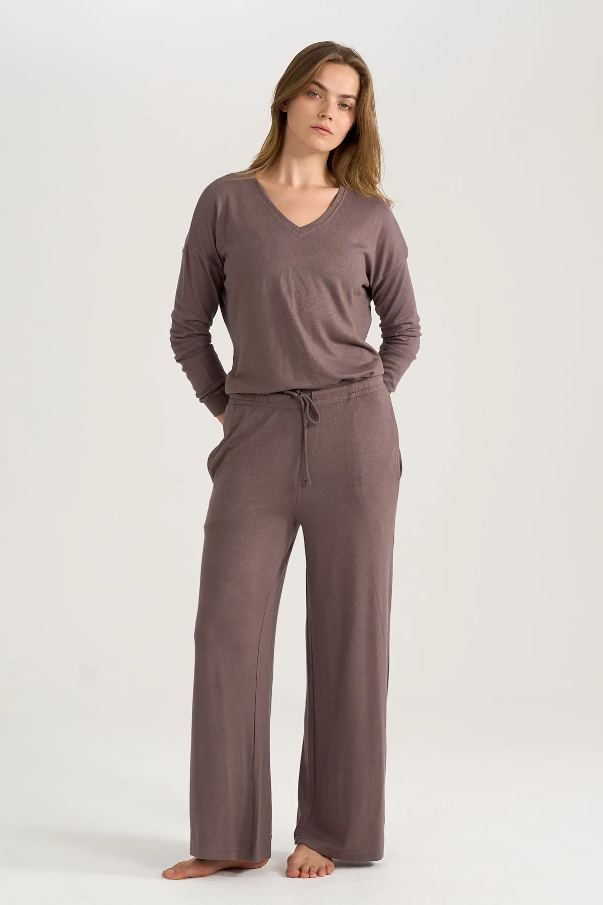 Brown knit Shirt