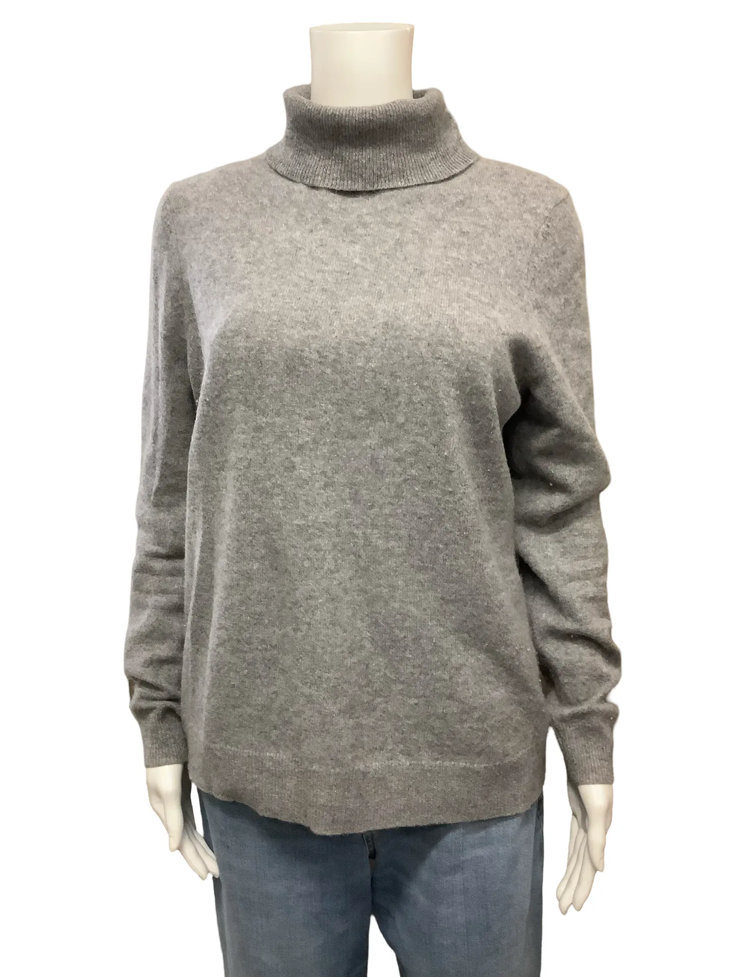 C By Bloomingdales Cashmere Sweater Grey Size: L