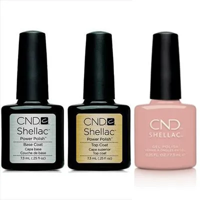 CND - Shellac Combo - Base, Top & Self-Lover