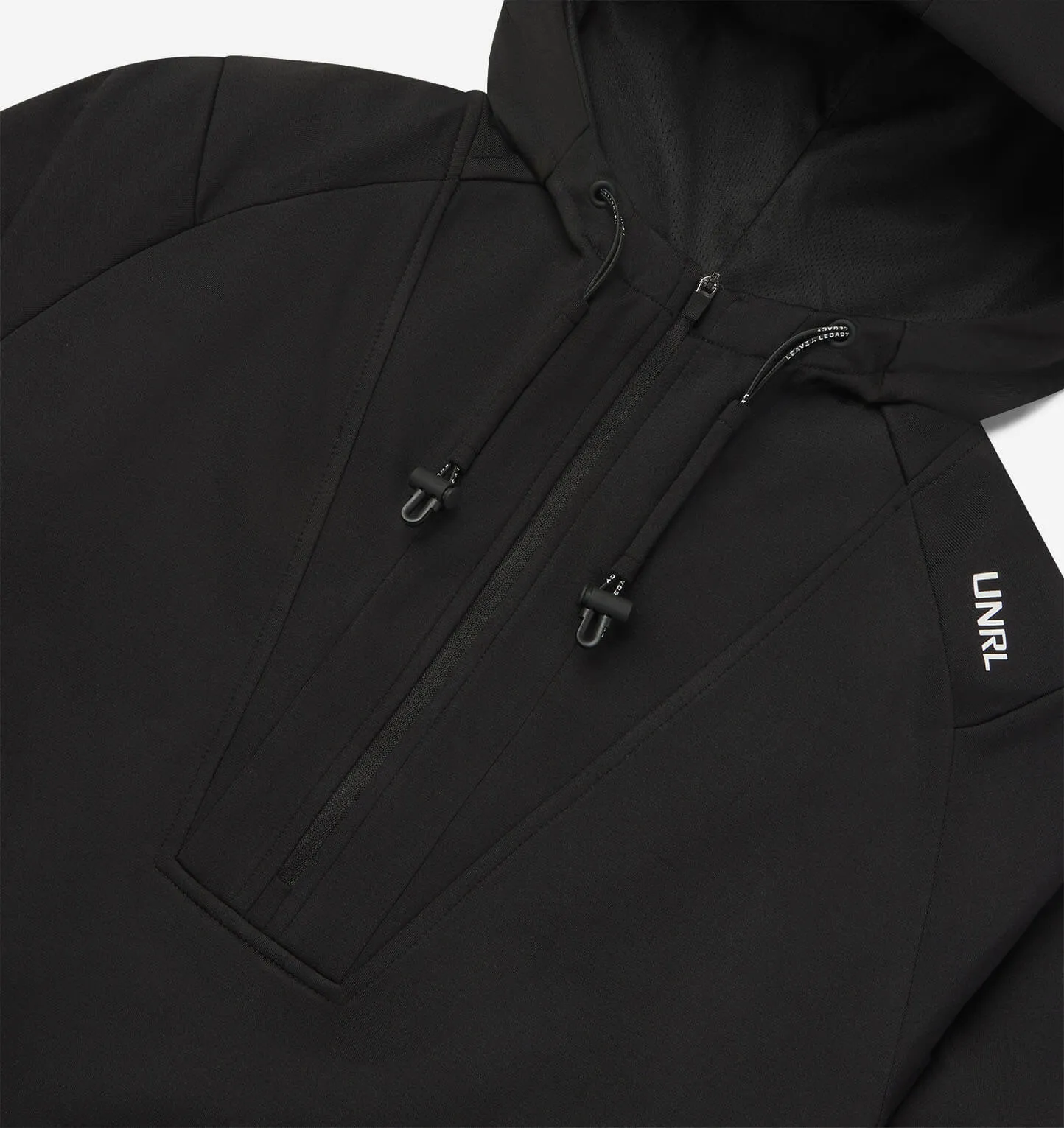 Crossover Half-Zip Hoodie