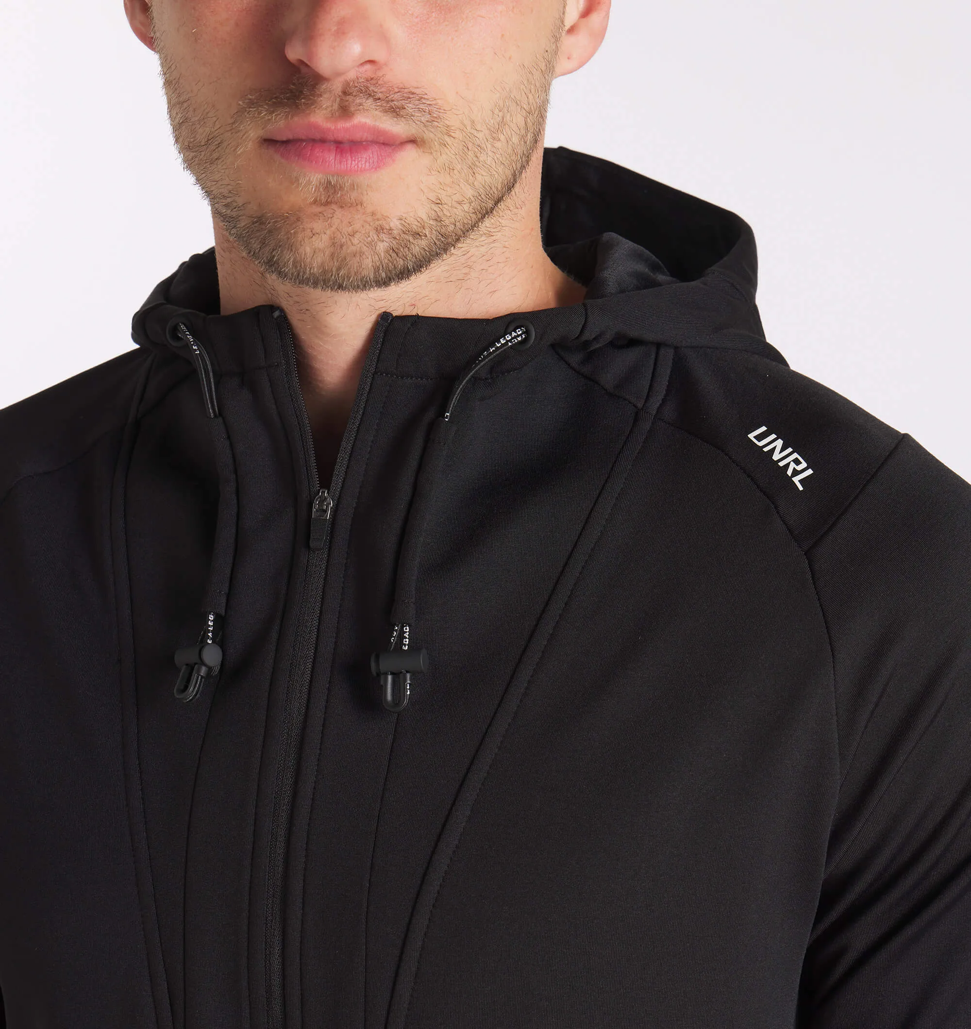 Crossover Half-Zip Hoodie