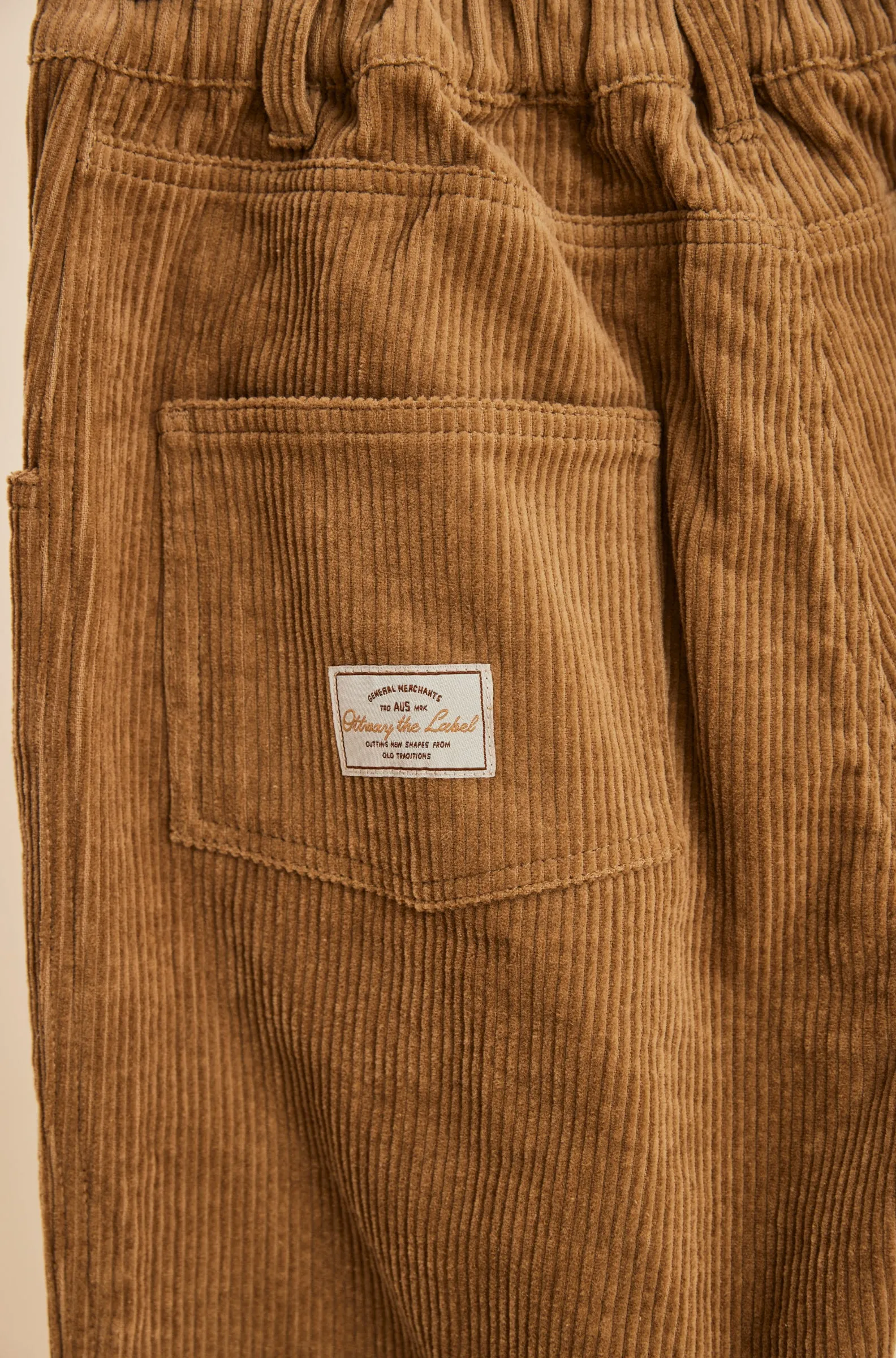 Dayton - Unisex Brown Cord Pants
