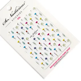 Elegant Wildflower Stickers - 223 XXL