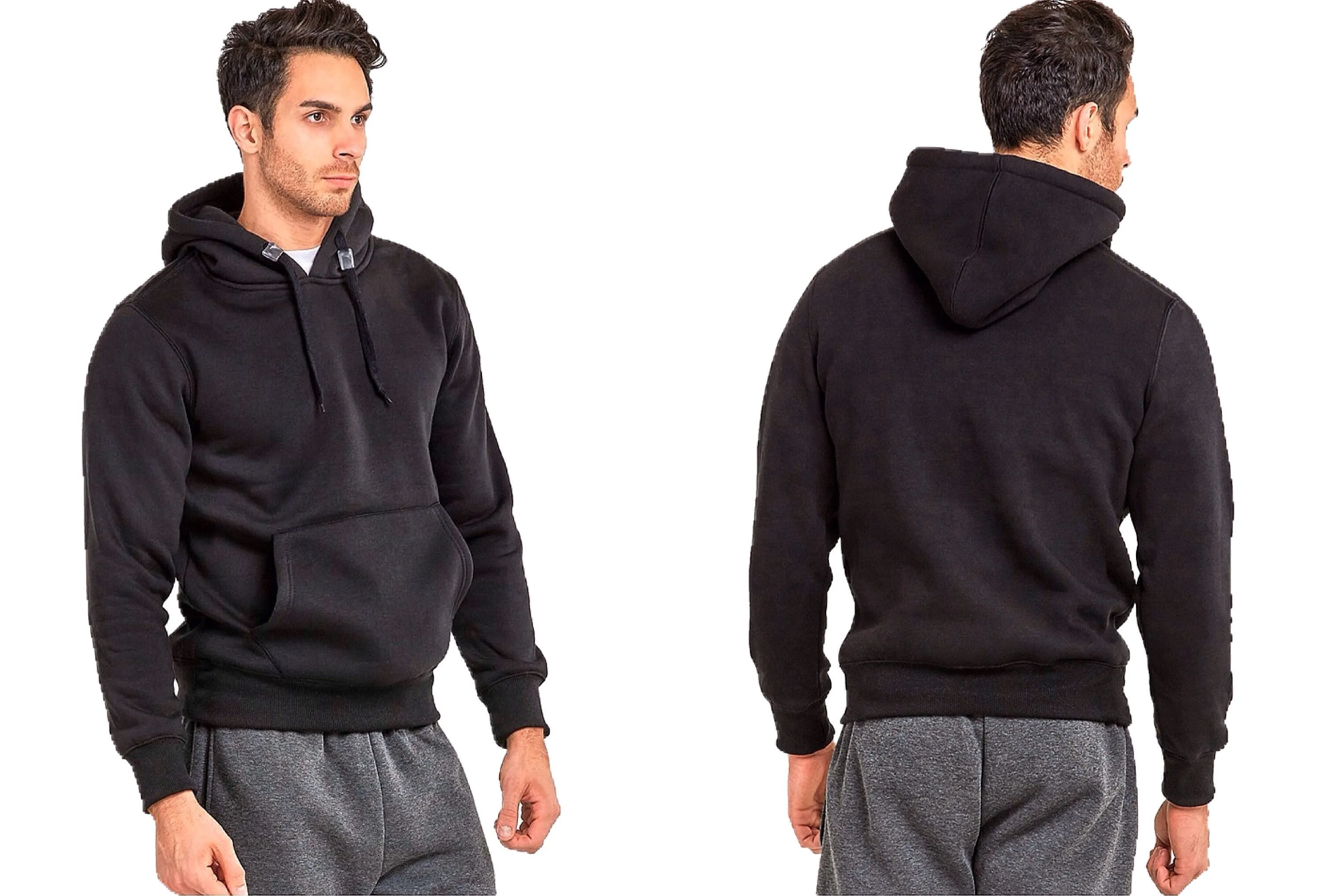 Heavy Duty & Fleece Hoodie Sweater Jacket
