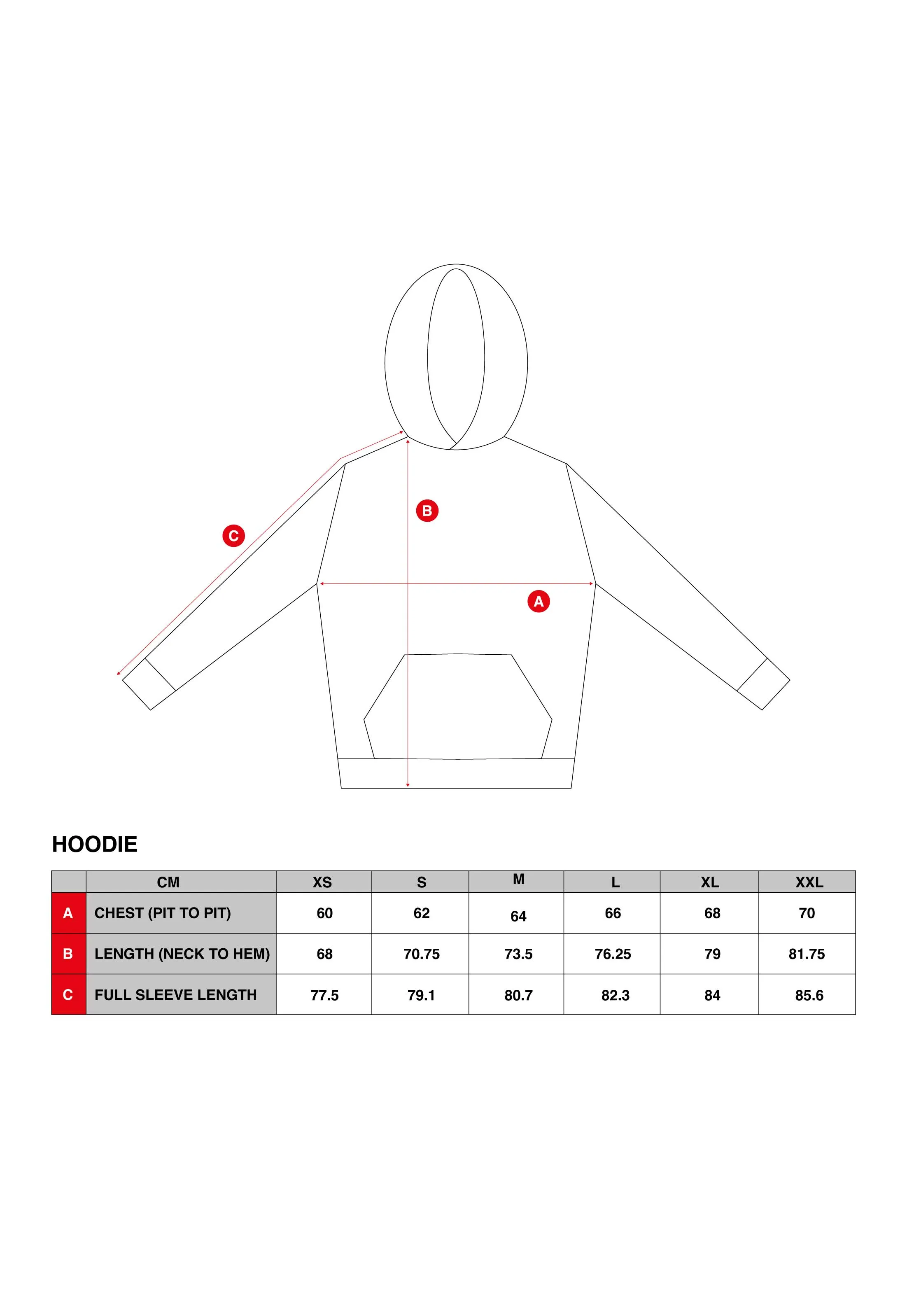 HOODIE BRAND - BLACK