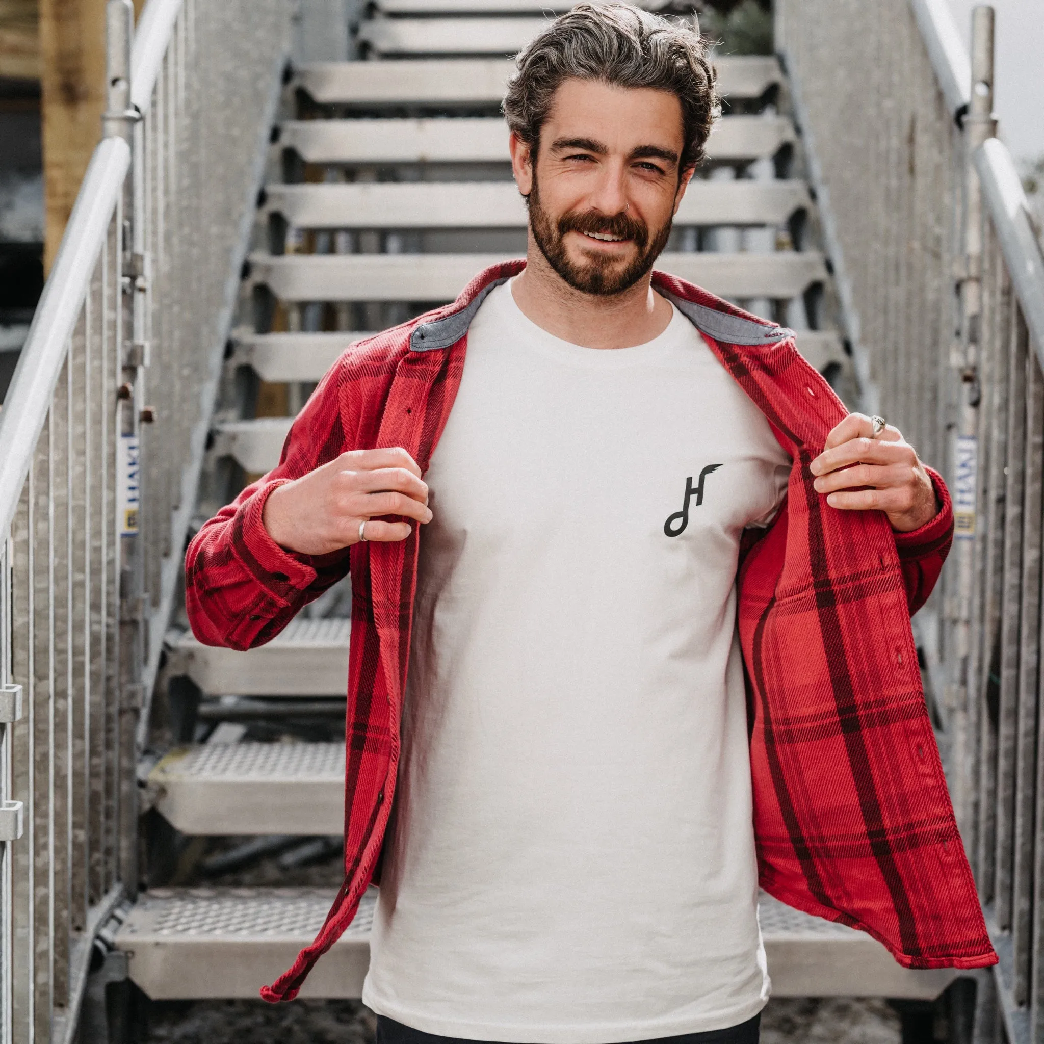 Hoy Classics Downtown Organic T-shirt - Natural