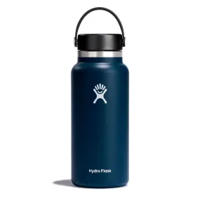Hydro Flask 32oz Wide Mouth Flex Cap Bottle Indigo