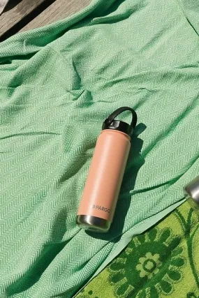 Insulated Coral Pink 750ml with Straw Lid Bottle