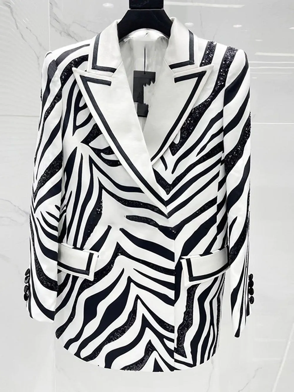 IYA Striped Blazer