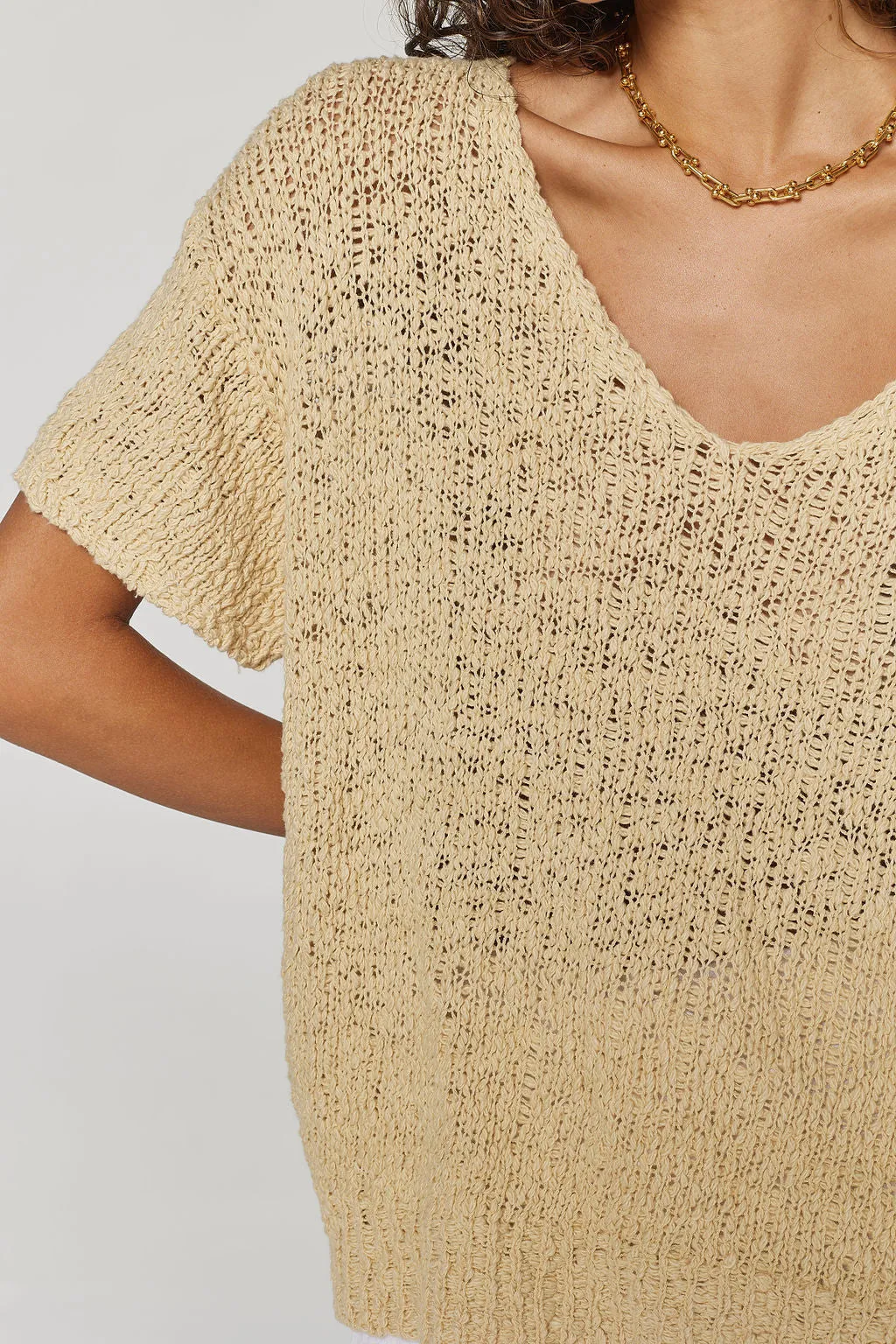 LA CREME KNIT TOP