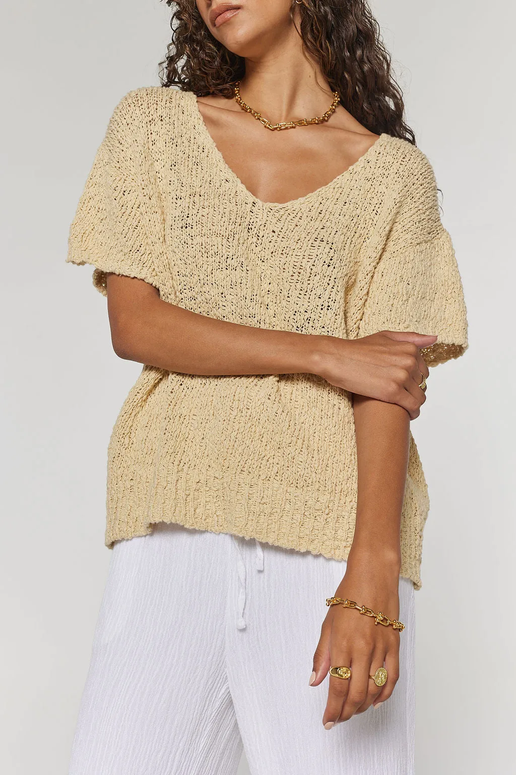 LA CREME KNIT TOP