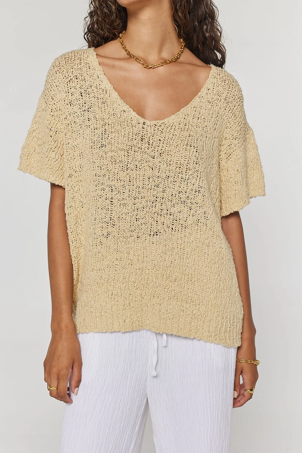 LA CREME KNIT TOP