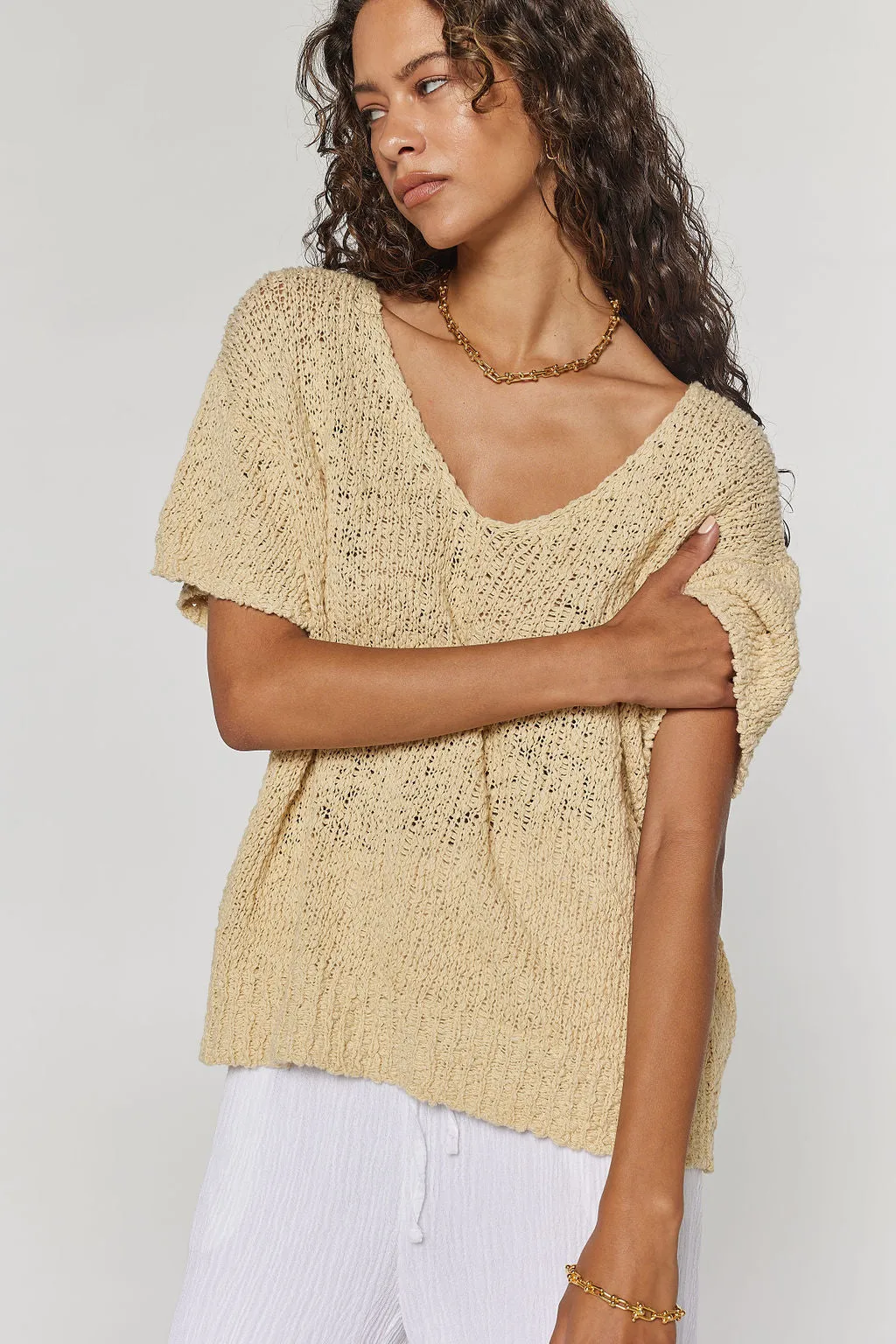 LA CREME KNIT TOP