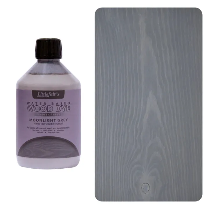 Littlefair's Interior Wood Dye - Moonlight Grey