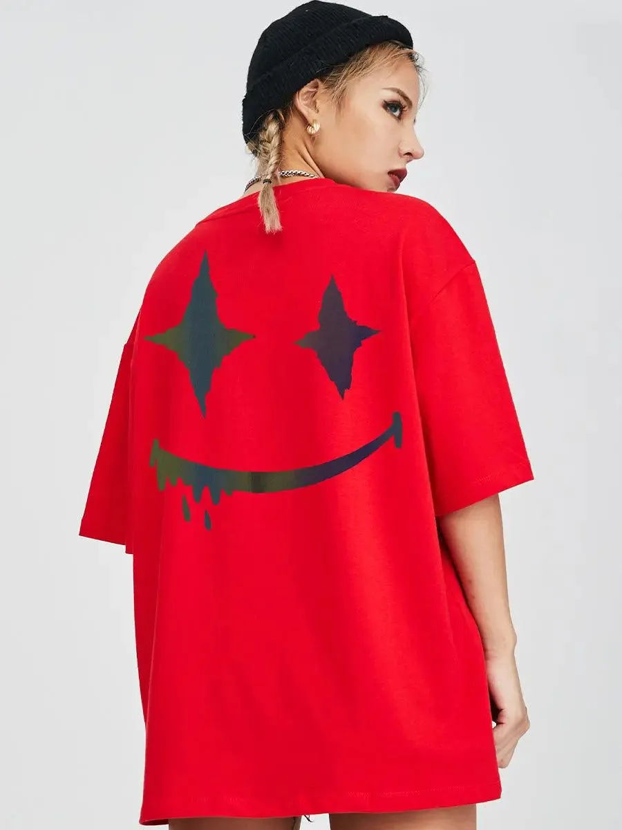 Loose Plus Size Round Neck T-Shirt