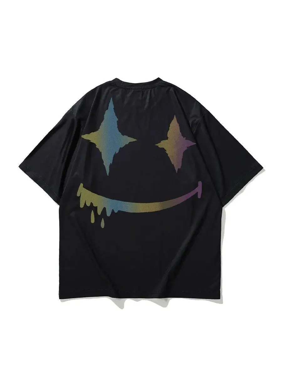 Loose Plus Size Round Neck T-Shirt