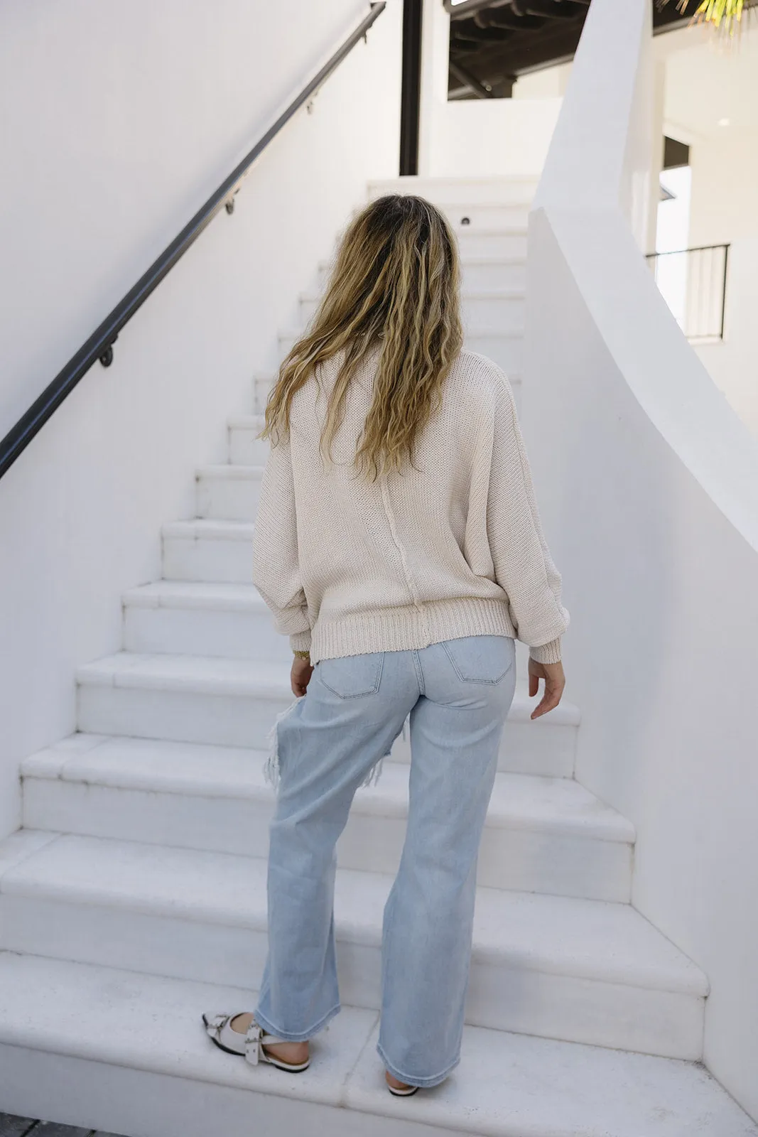 Magnolia Pearl Sweater - Almond