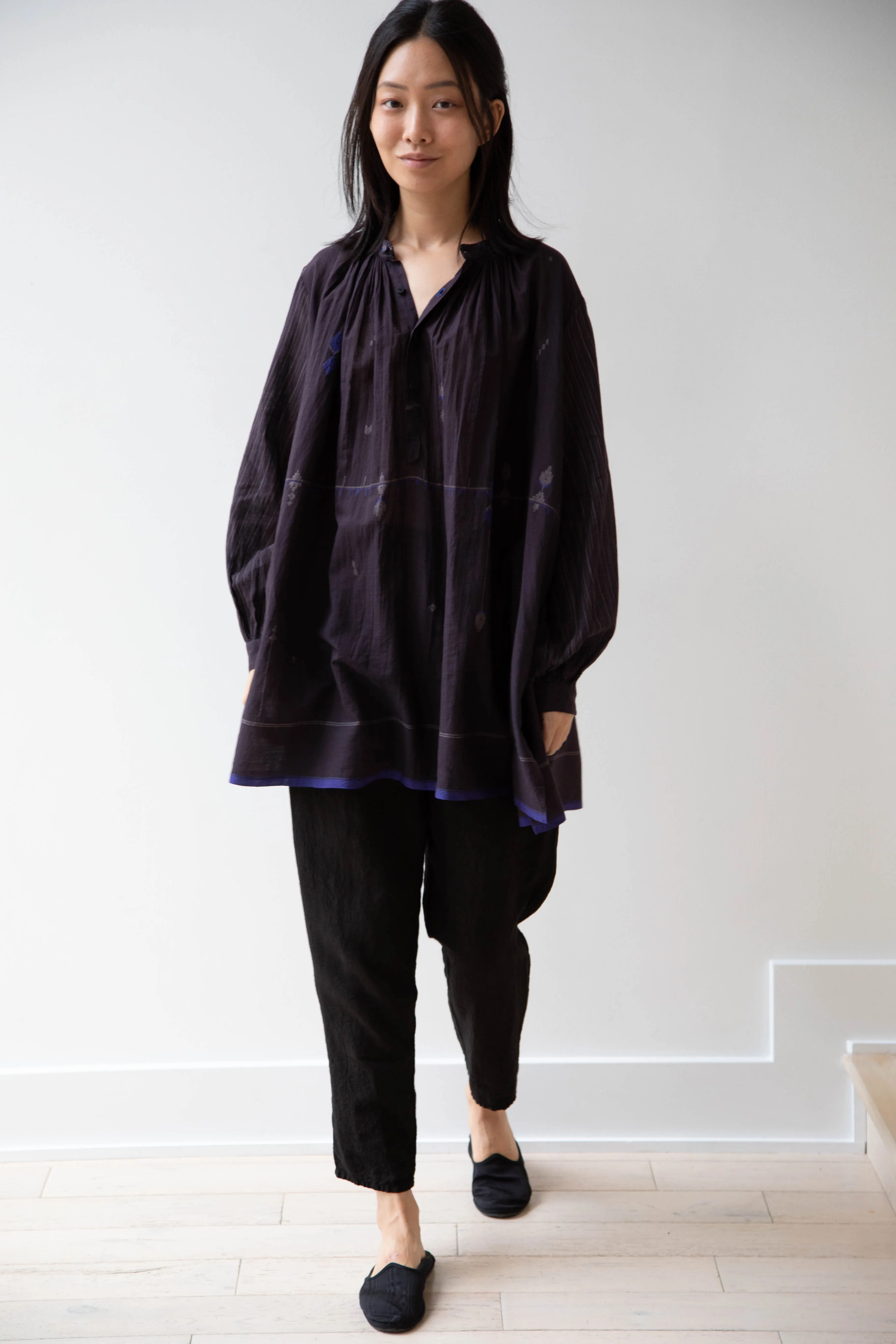Maku | Colette Tunic in Jamdani Cotton