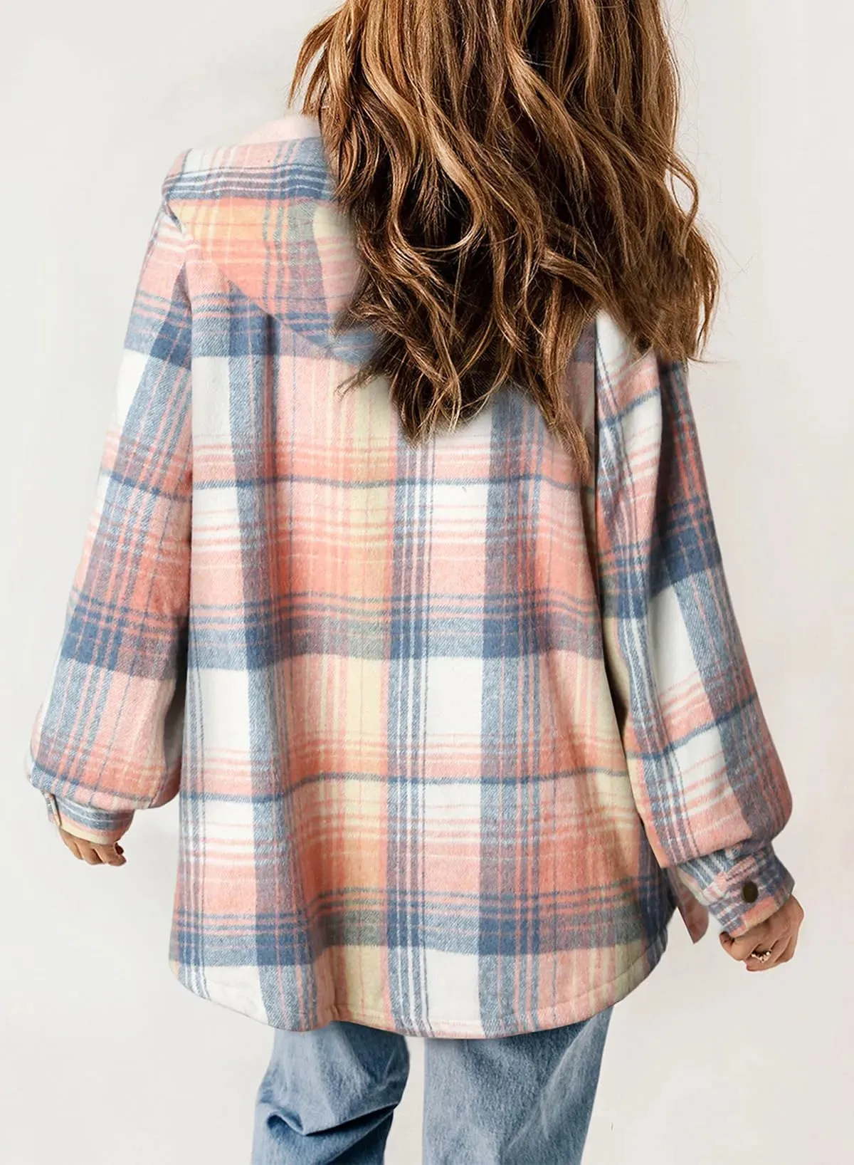 Mara Flannel Plaid Jacket Coat