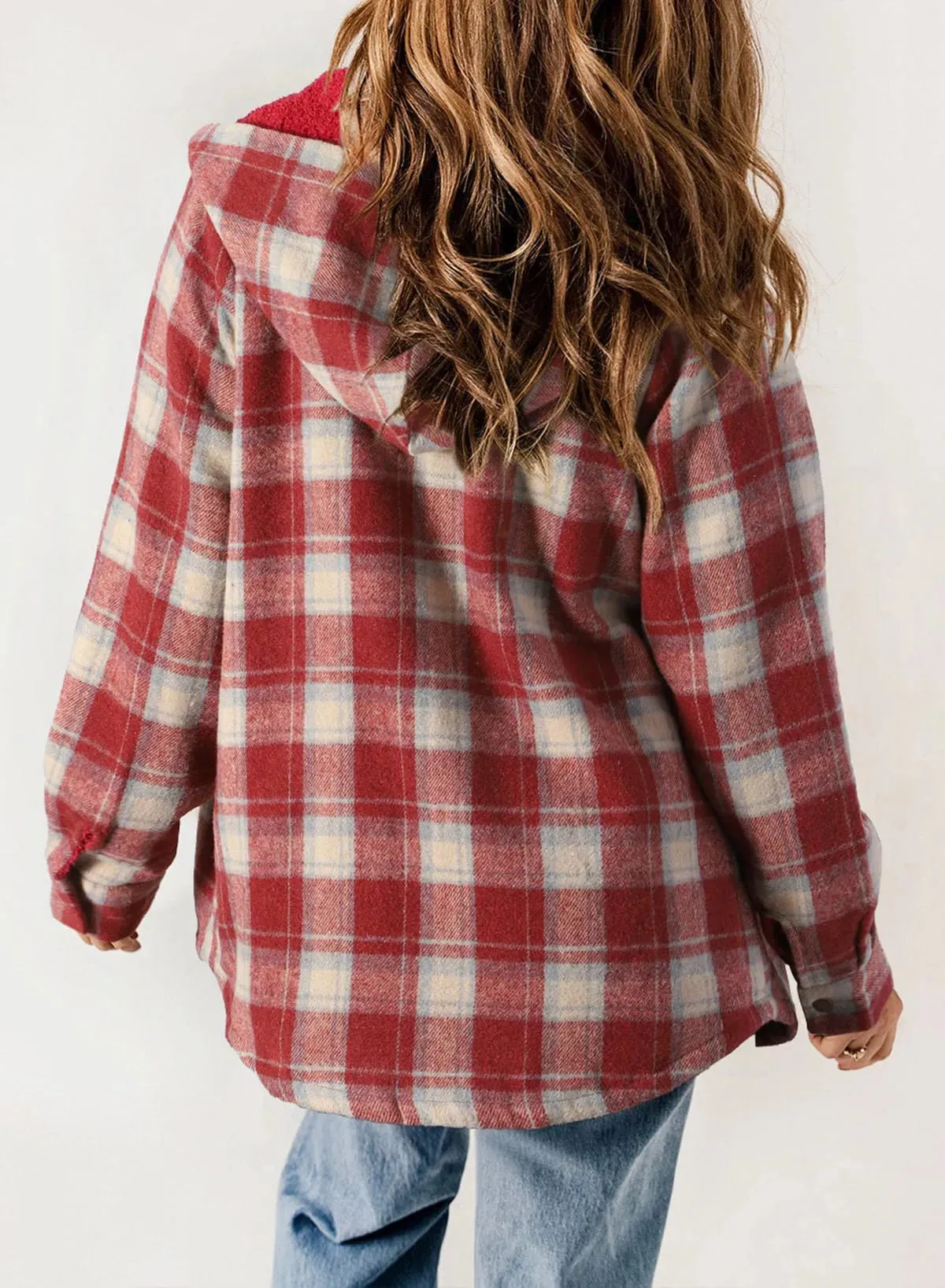 Mara Flannel Plaid Jacket Coat