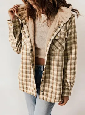 Mara Flannel Plaid Jacket Coat