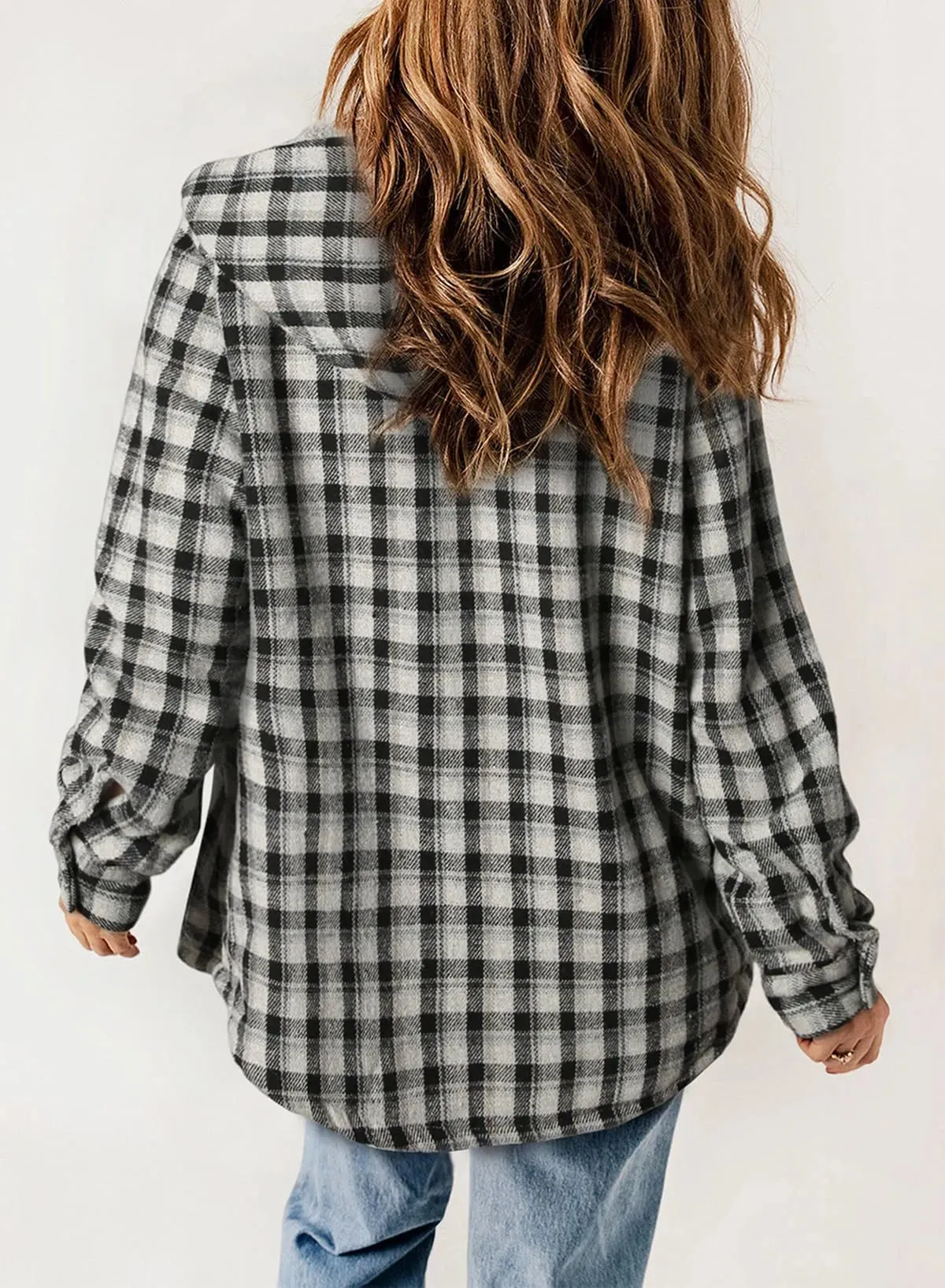 Mara Flannel Plaid Jacket Coat