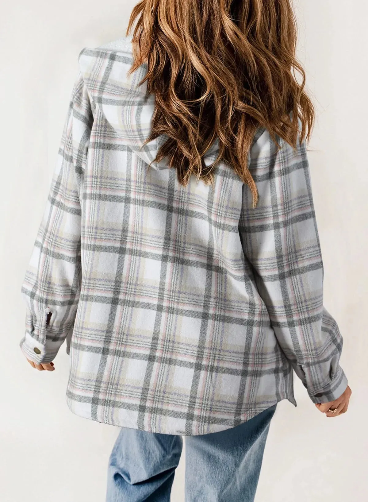 Mara Flannel Plaid Jacket Coat