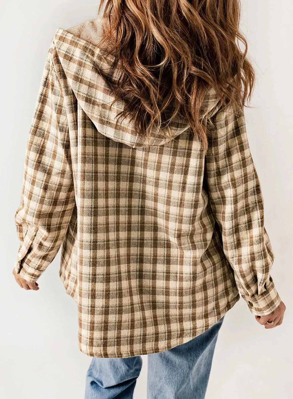 Mara Flannel Plaid Jacket Coat