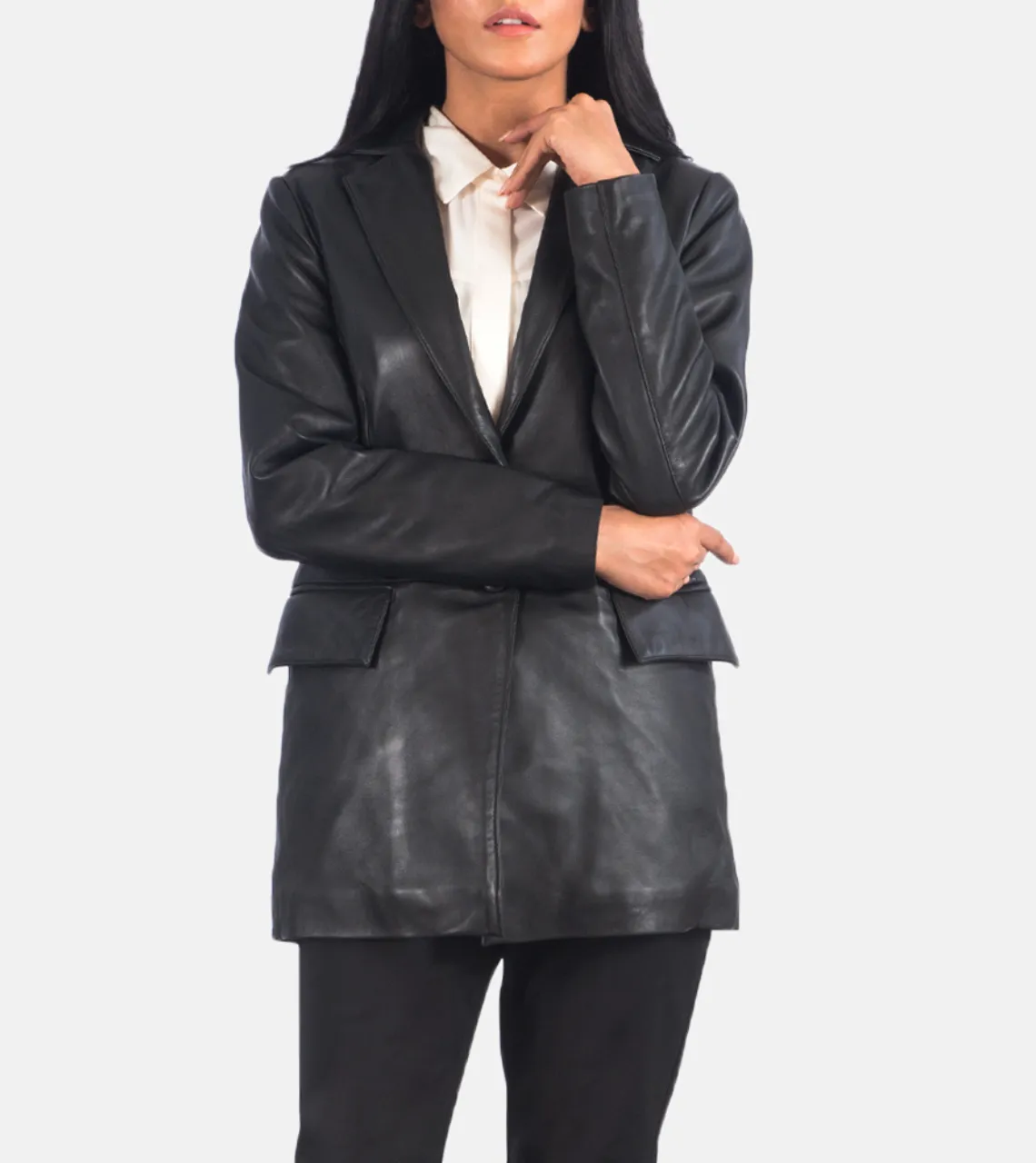 Marilyn Women's Leather Blazer