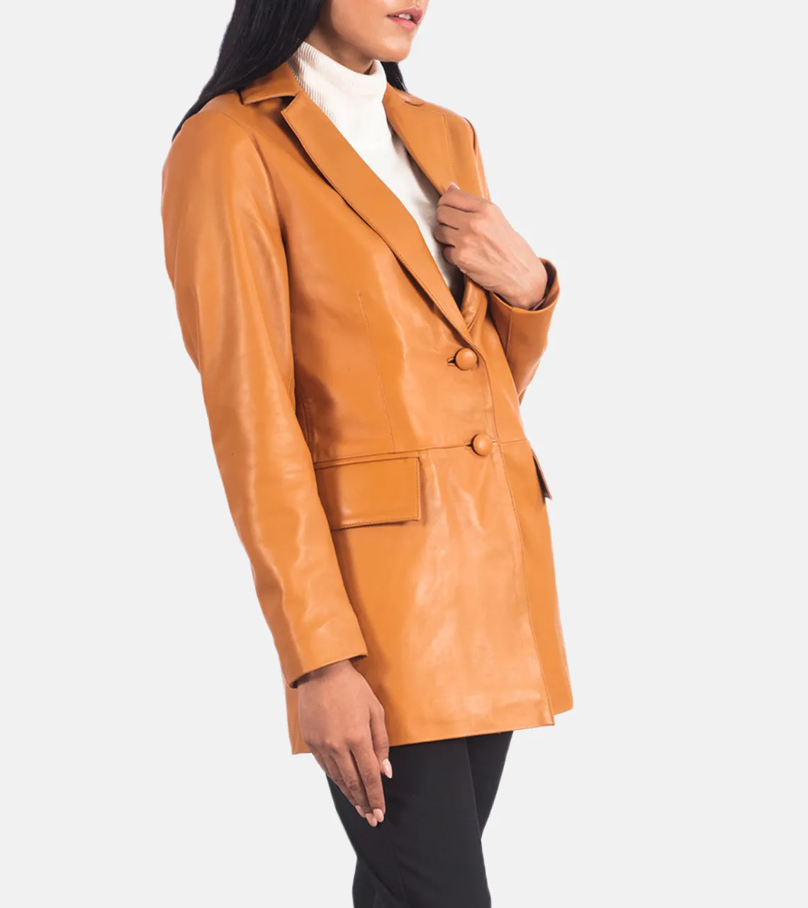 Marilyn Women's Leather Blazer