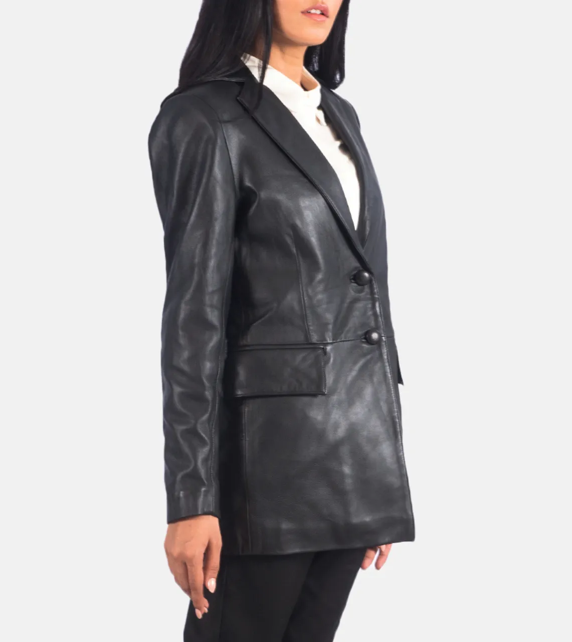 Marilyn Women's Leather Blazer