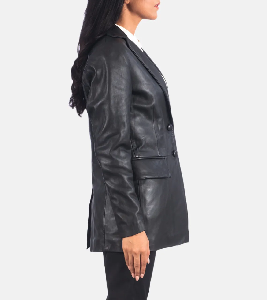 Marilyn Women's Leather Blazer