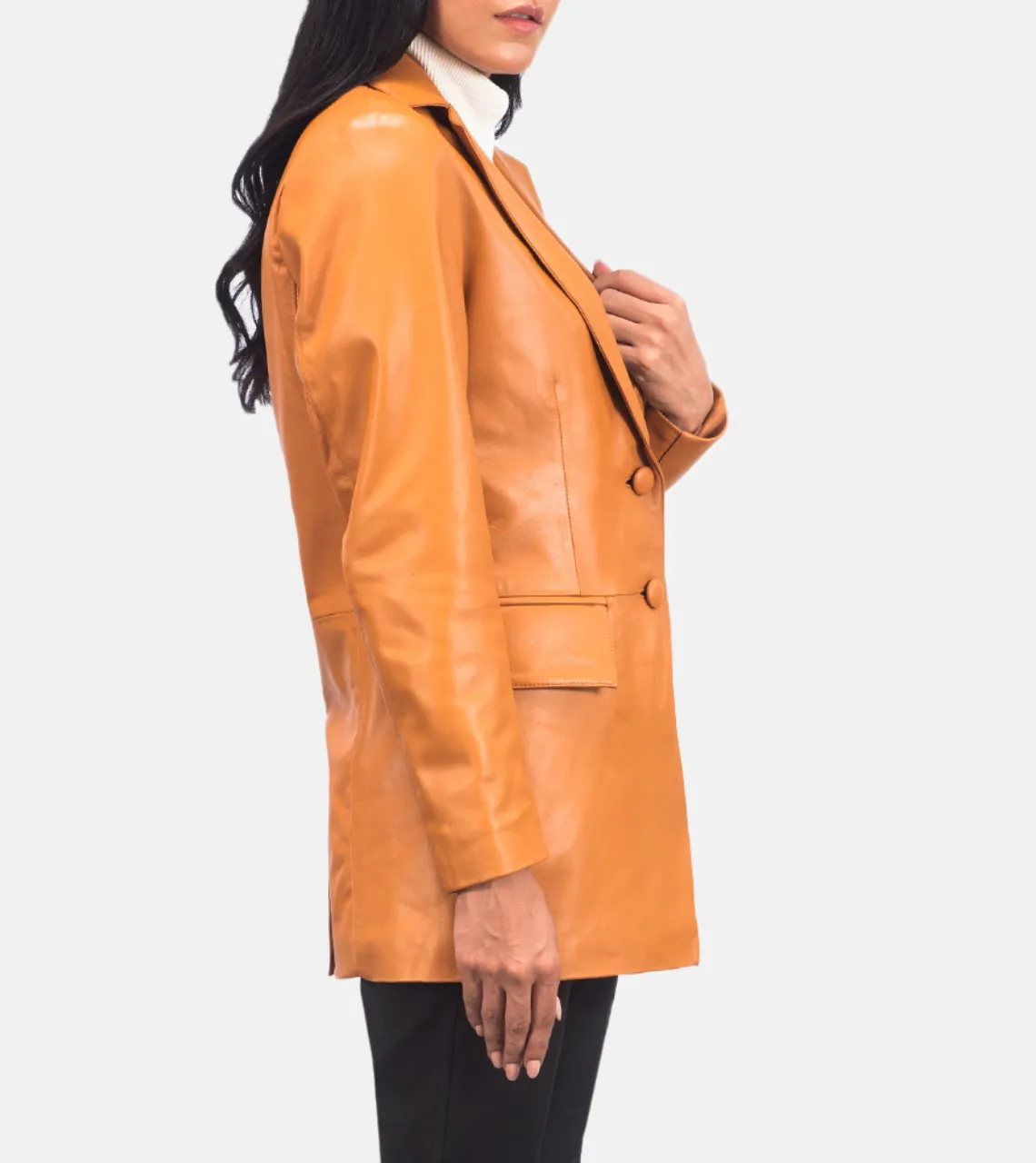 Marilyn Women's Leather Blazer