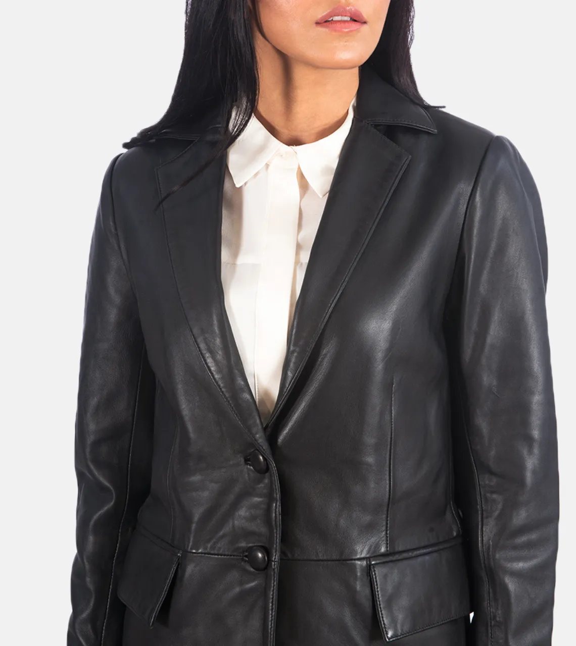 Marilyn Women's Leather Blazer