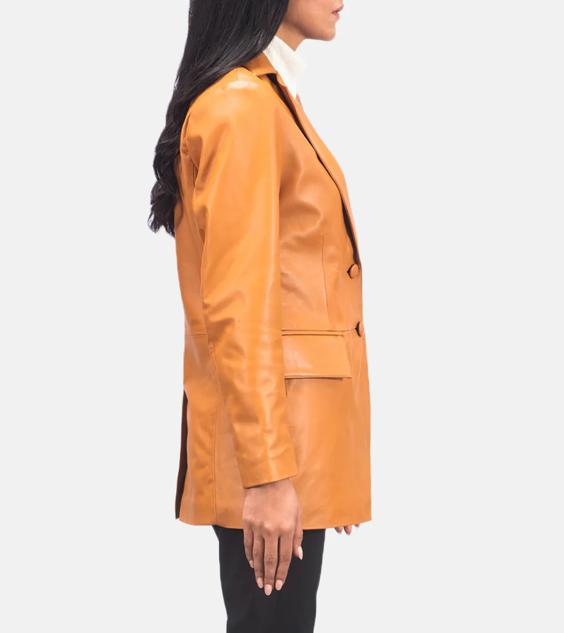Marilyn Women's Leather Blazer