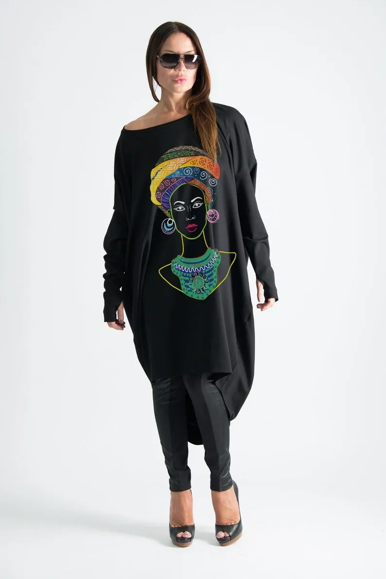 MONIKA African Woman Printed Tunic