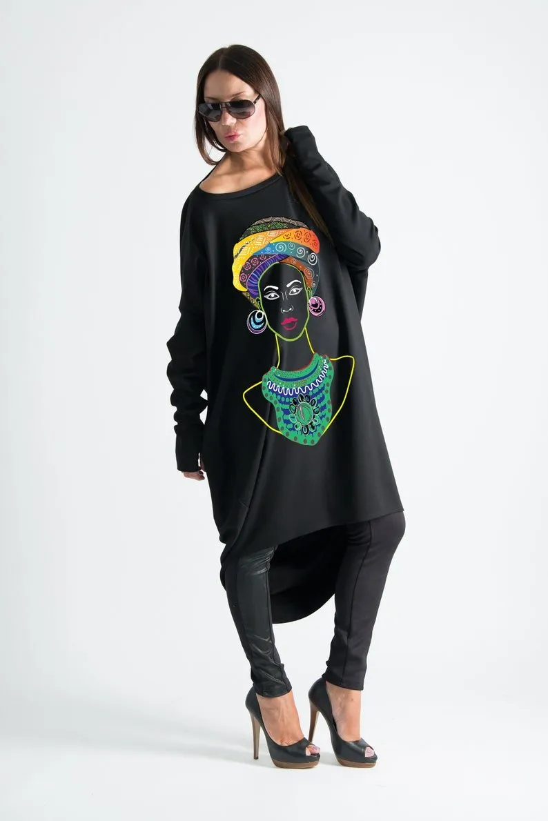 MONIKA African Woman Printed Tunic