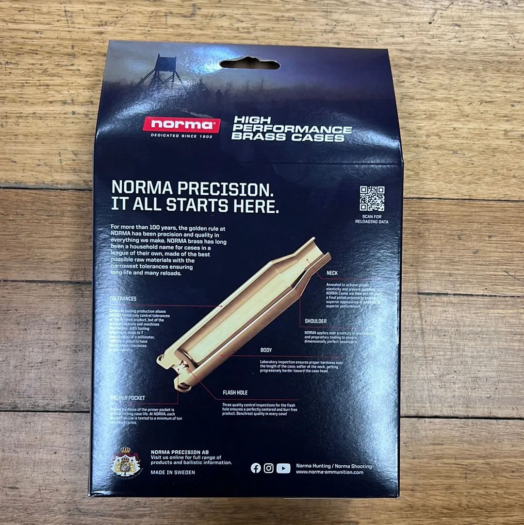 Norma Unprimed Brass 300 PRC 50Pk
