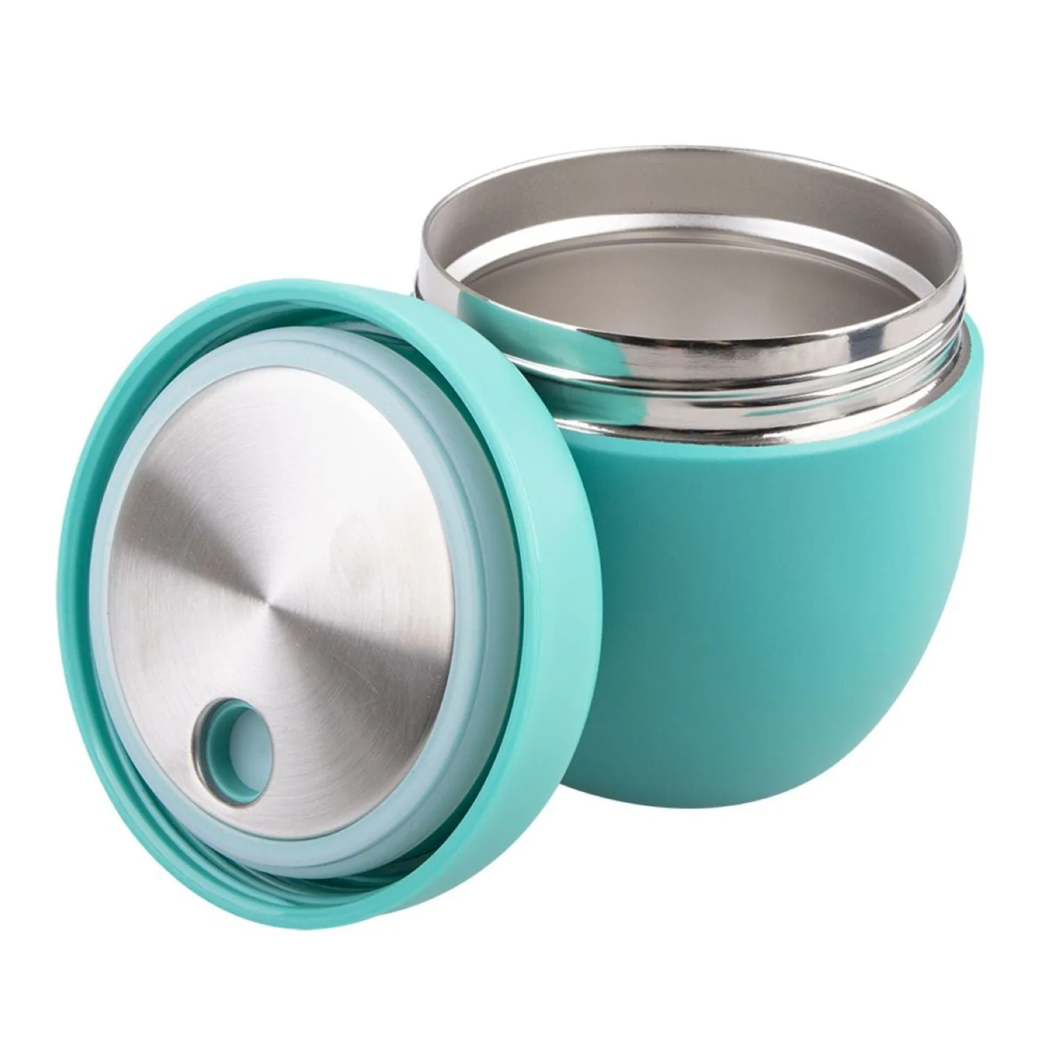 Oasis Stainless Steel Insulated Food Container with Handle 470ML