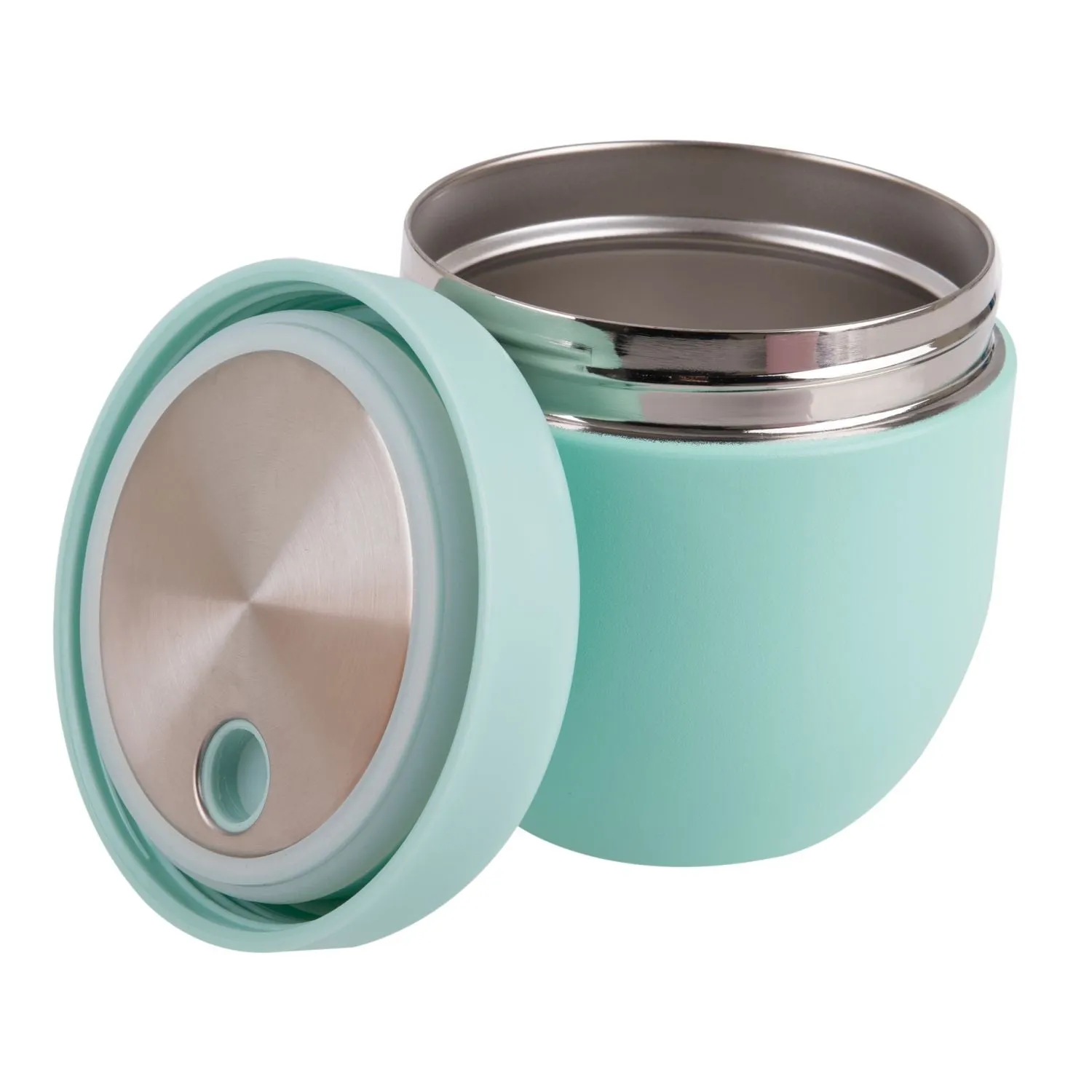 Oasis Stainless Steel Insulated Food Container with Handle 470ML