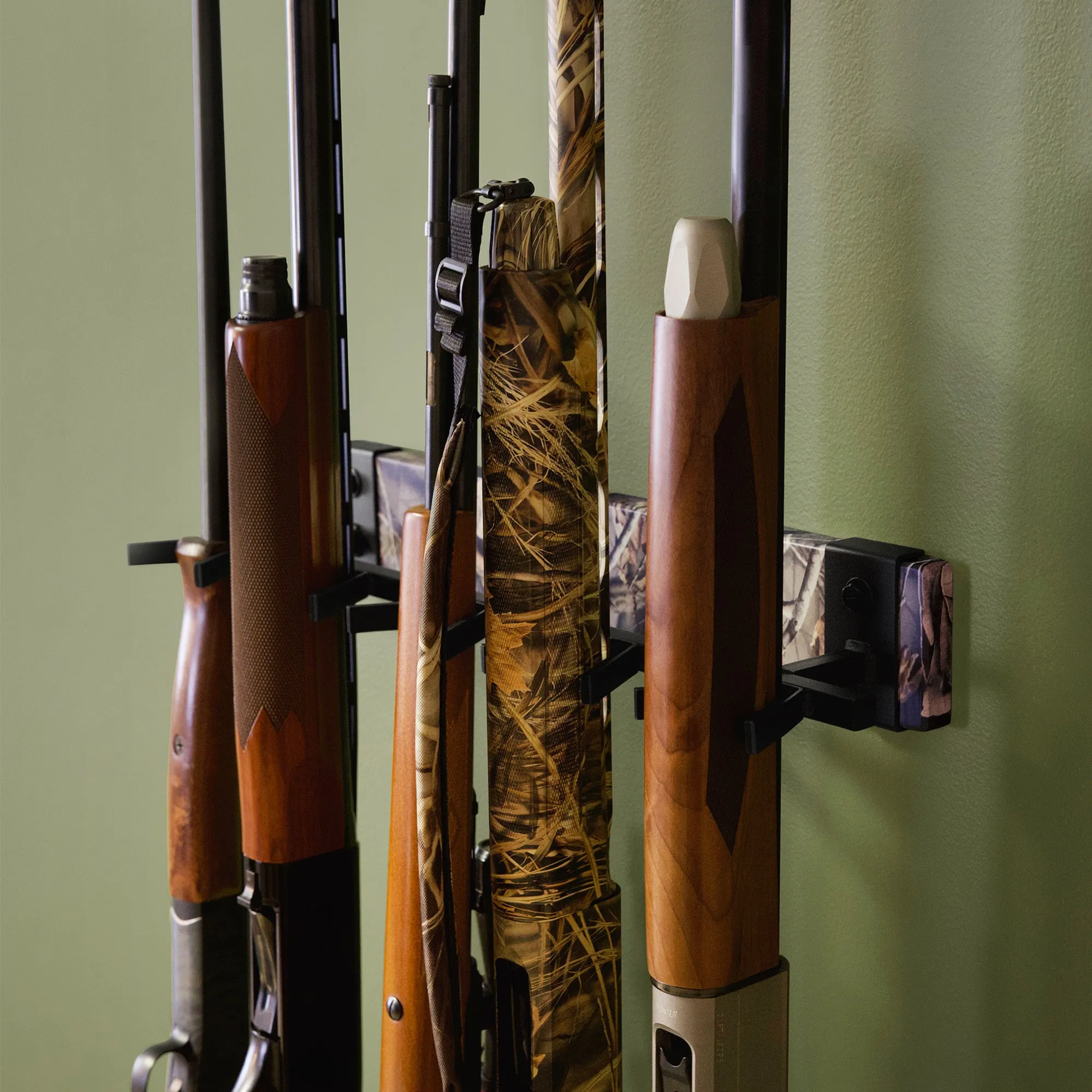 OUTLET | FORGE Firearm Wall Mount Display | 5 Slots | Peak Season